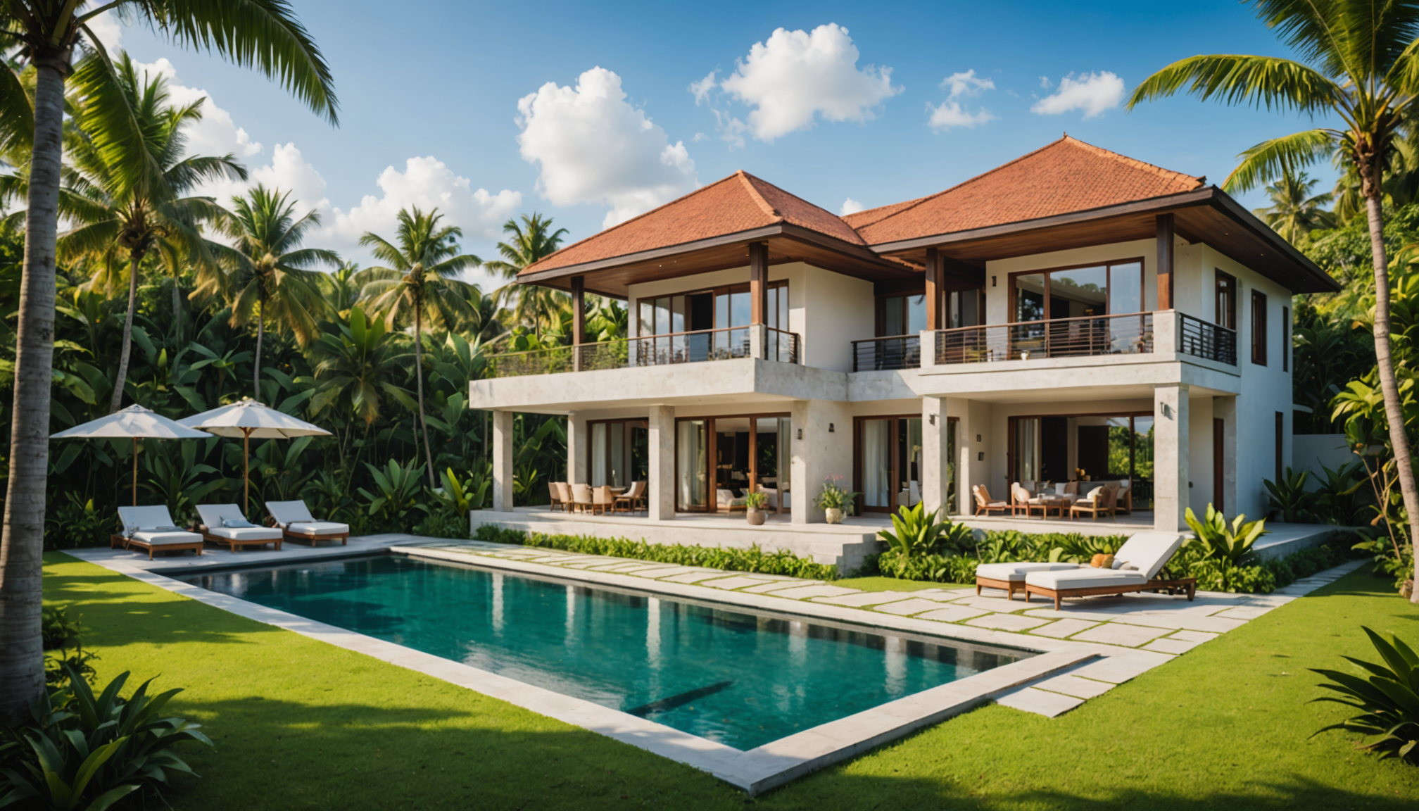 Luxury Villa Construction in Bali for Investment Properties, Tourism Development, and Long-Term Asset Value